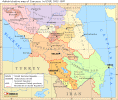 THE MAP OF SOVIET ARMENIA AND CAUCASUS