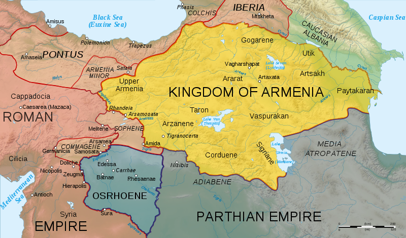 Medieval Armenia and Its Neighbours Maps - Armenian-History.com